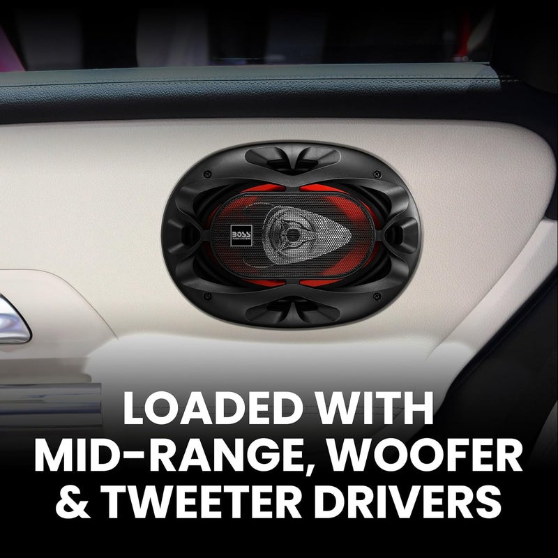 BOSS Audio Systems CH6930 Chaos Series 6x9 Inch Car Speakers - Image 2